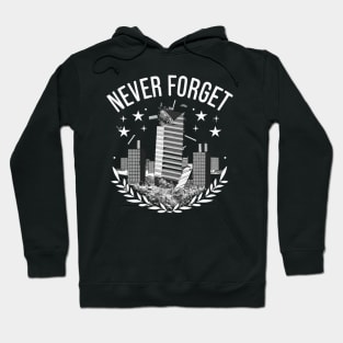 "Never Forget" design Hoodie